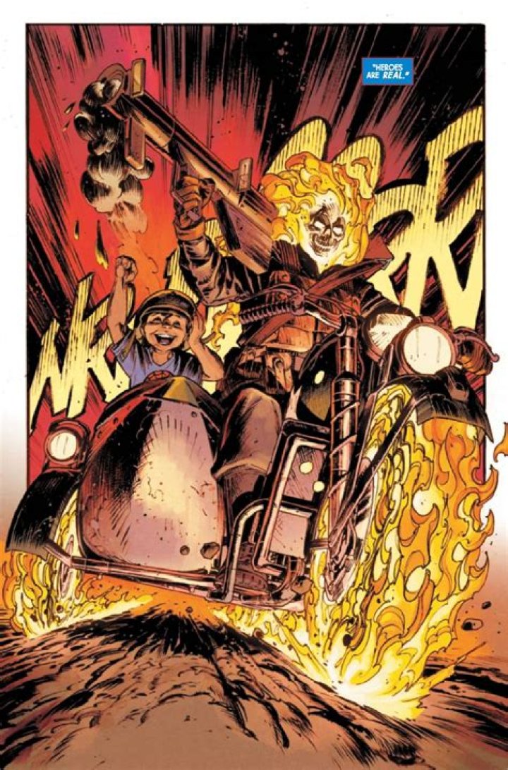 Ghost Rider of Guardians of the Galaxy. 