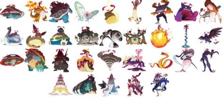 Gigantamax Pokemon All
