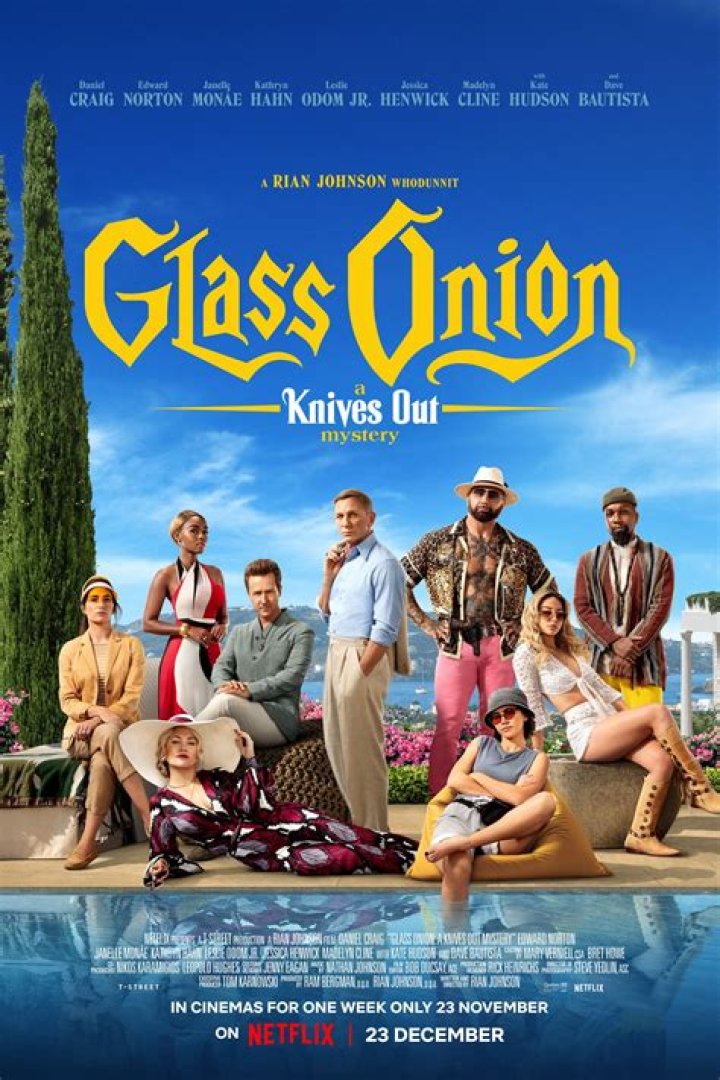 Glass Onion A Knives Out Mystery Mona Lisa