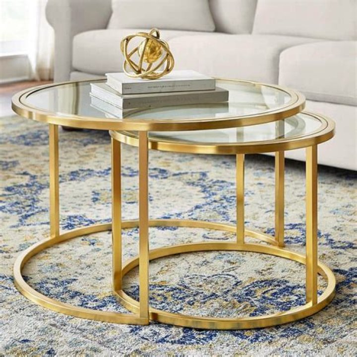 Glistening Elegance: The Allure Of Gold Coffee Tables