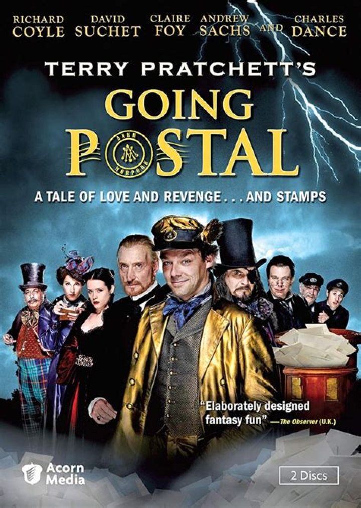 Going Postal Terry Pratchett Cast Photo