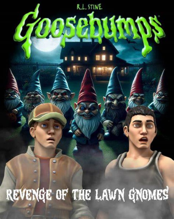 Goosebumps Revenge of the Lawn Gnomes book cover cropped