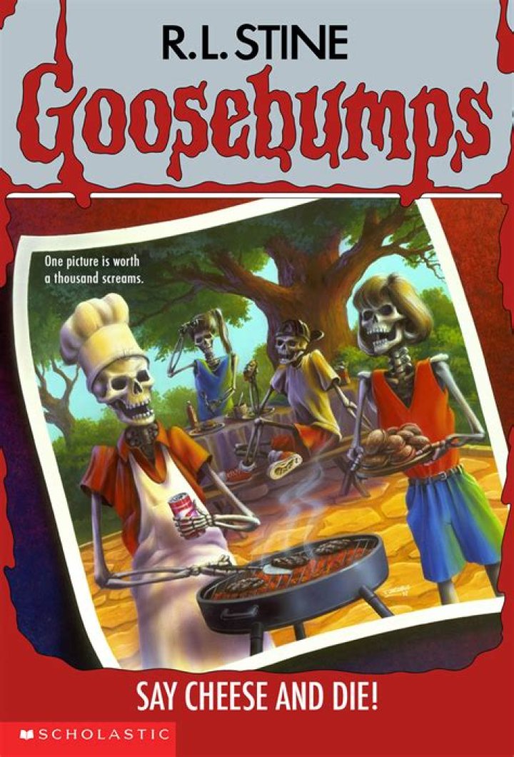 Goosebumps Say Cheese and Die book cover cropped