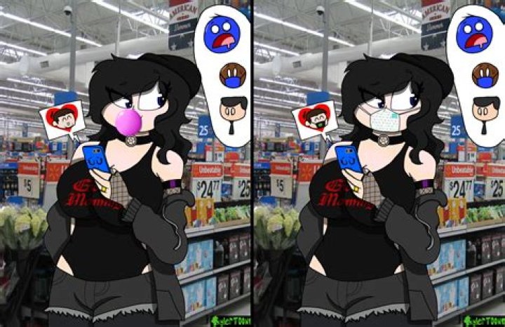 Goth Mommy Ashlee in public by skylertoons on DeviantArt