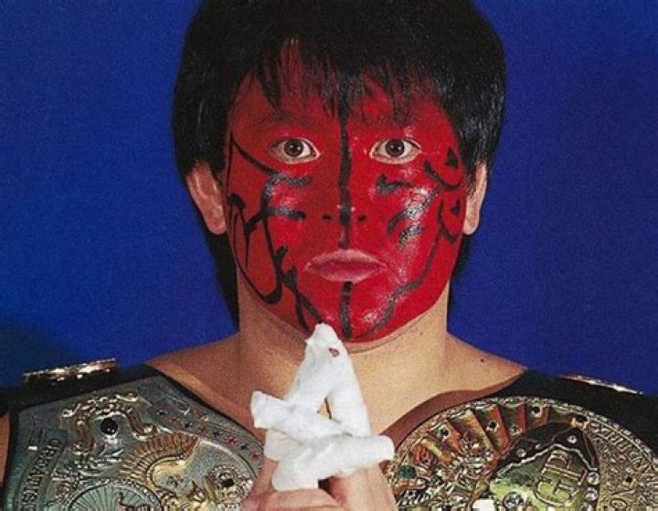 Great Muta as IWGP Heavyweight Champion