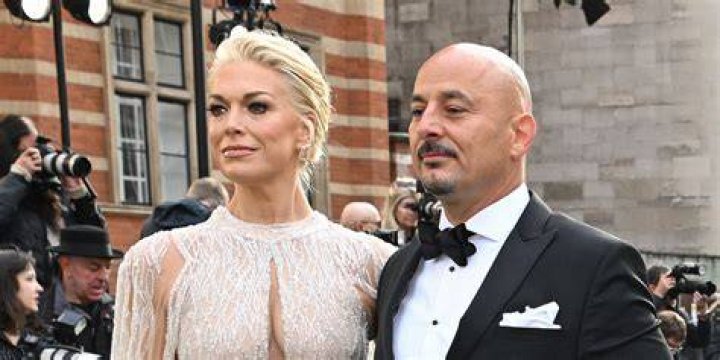 Hannah Waddingham and Gianluca Cugnetto Hannah Waddingham and Gianluca Cugnetto