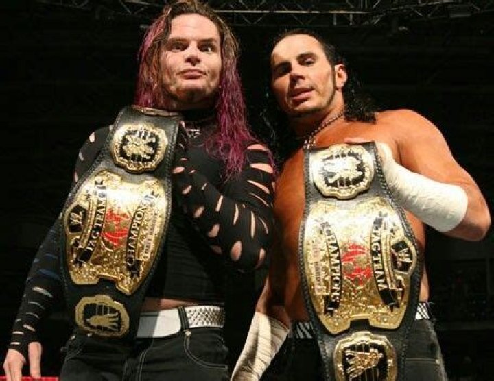 Hardy Boyz World Tag Team Champions 2007 Cropped
