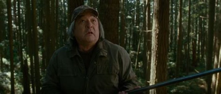 Harry Clearwater in the woods looking suprised