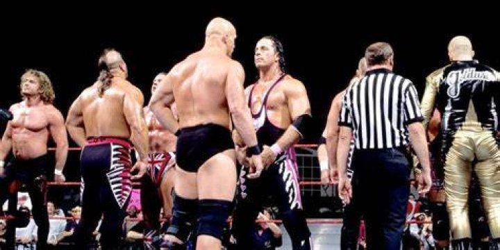Hart Foundation v Goldust, Shamrock, LOD &amp; Austin 1997