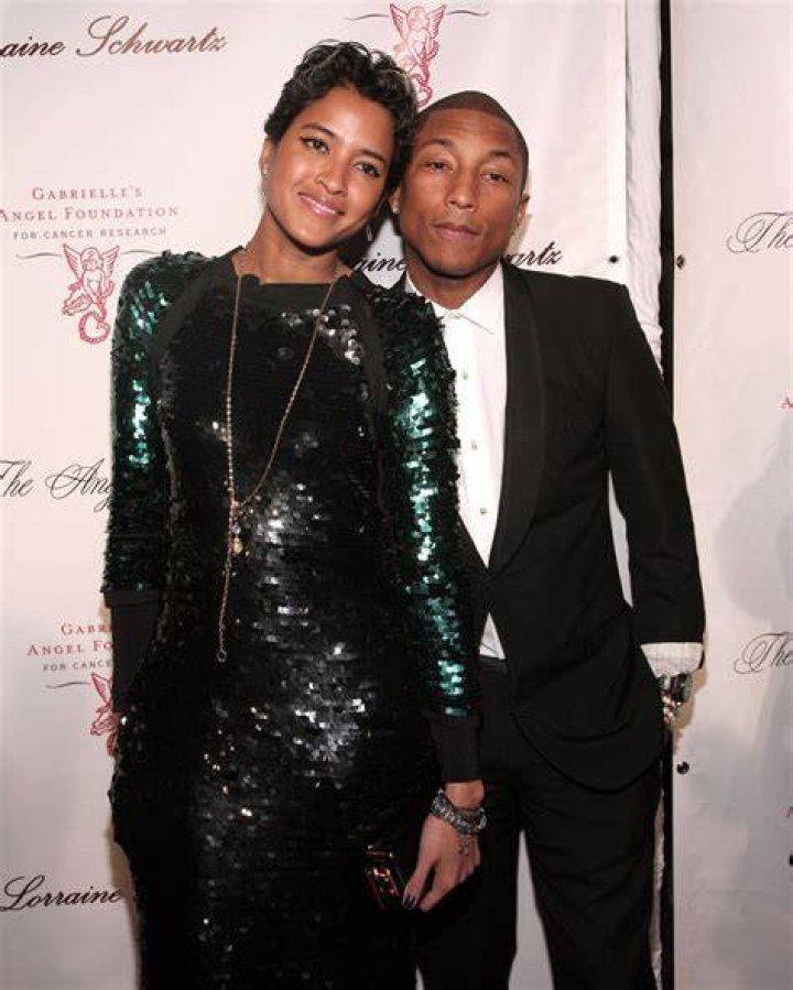 Helen Lasichanh and Pharrell Williams, both wearing Chanel, attend the Chanel dinner celebrating N&Acirc;&deg;5 L'Eau. Photo / Getty Images