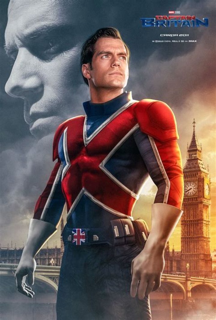 Henry Cavill as Captain Britain in the MCU