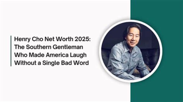 Henry Cho Net Worth 2023, Earnings, Family, Birthday, Wiki! Zombatc