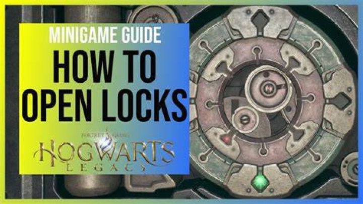 Hogwarts Legacy Alohamora Mini-Game Lockpicking with Green and Red Sparks to Align with Cogs on Doors or Chests