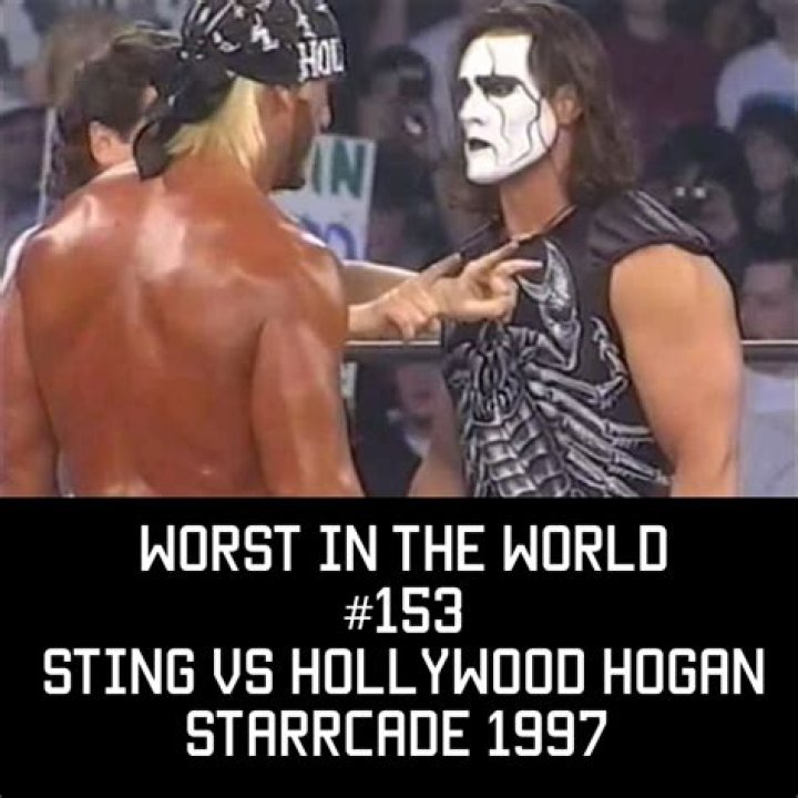 Hollywood Hogan vs Sting at Starrcade 1997