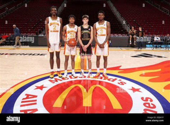 HOUSTON, TX MARCH 28 McDonalds High School All American East guard