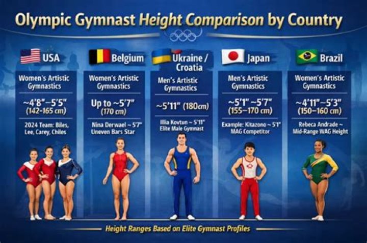 How tall is Olympic gymnast Simone Biles?