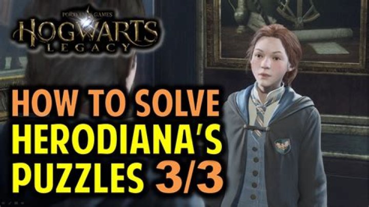How To Solve Herodiana's Puzzles In Hogwarts Legacy