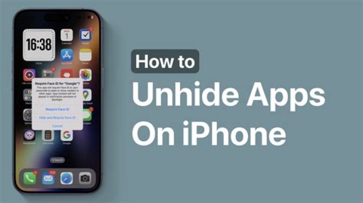 How To Unhide Apps On iPhone: It's Super Easy