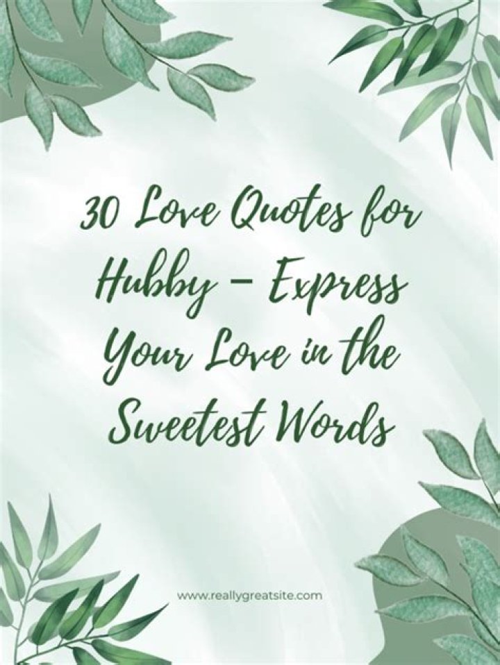 Hubby Love U Quotes. QuotesGram