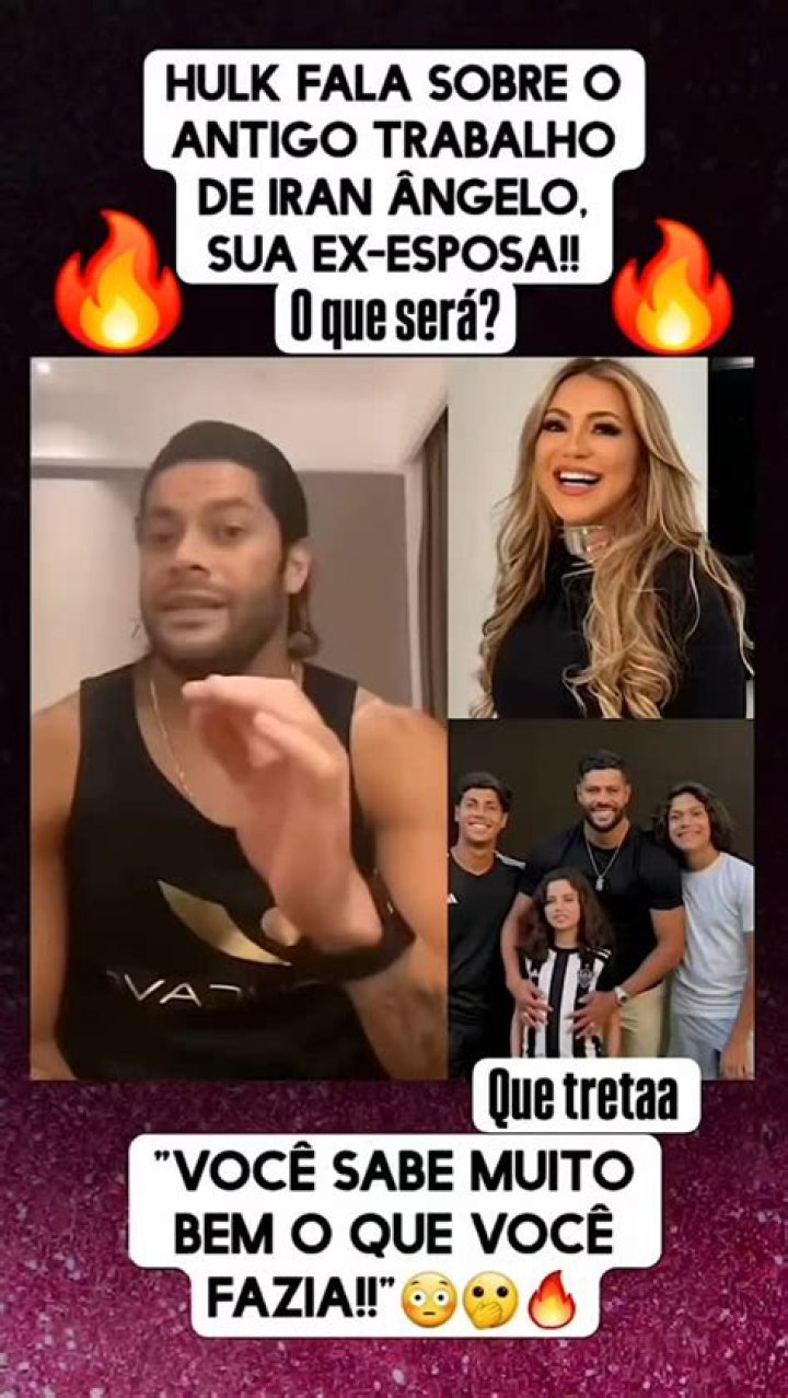 Hulk se declara para Camila &Acirc;ngelo 'o que Deus uniu' O Dia F&aacute;bia