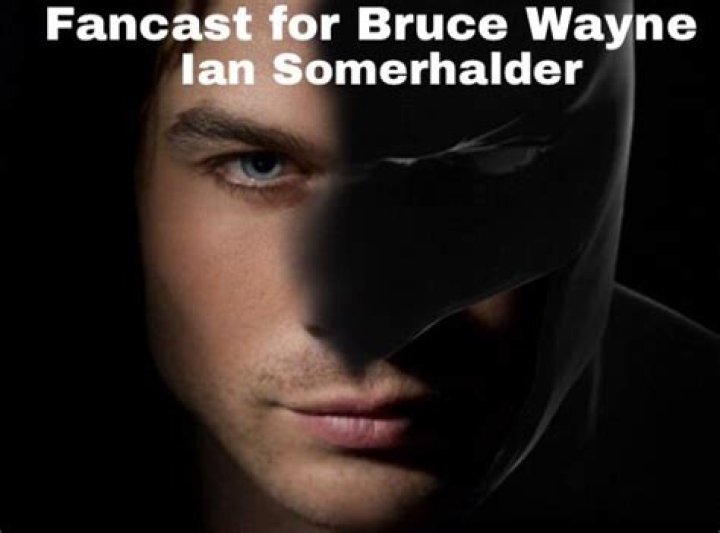 Ian Somerhalder as Bruce Wayne in Superman (Smallville)
