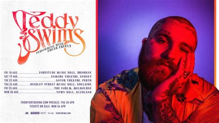 ICYMI Teddy Swims Announces Australia & New Zealand Tour AMPLIFY THE