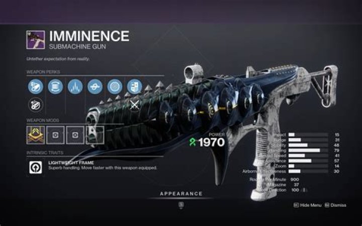 Imminence god roll and best perks in Destiny 2 Dot Esports