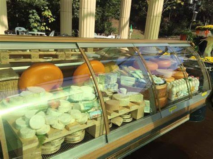 Imsil: There is - of course - a well-stocked cheese shop. Photo / Facebook.com