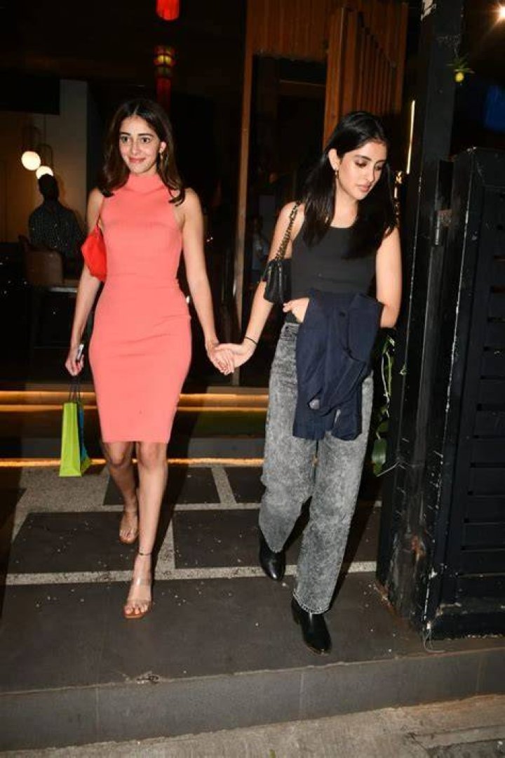 In Pics Aryan Khan, Navya Naveli Nanda, Siddhant Chaturvedi spotted at
