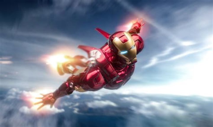 Iron Man Flying