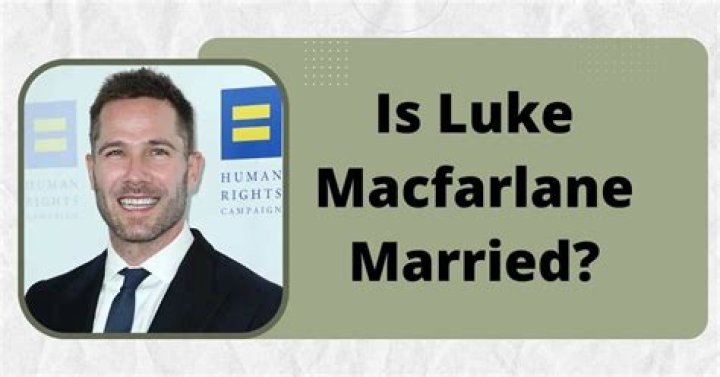 Is Luke Macfarlane Married? Luke still with a Boyfriend Wentworth Miller!