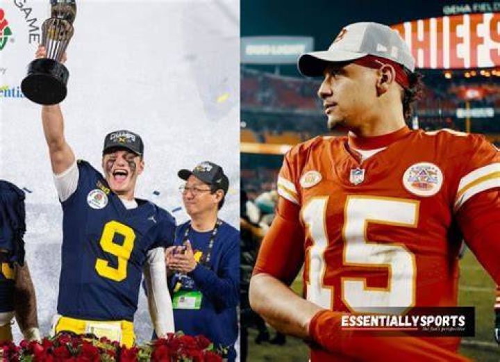 J.J McCarthy’s High School QB Coach Unmasks His Patrick Mahomes-Esque Traits to
Gush Over His Stardom
