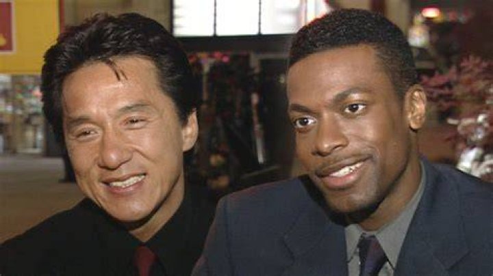 Jackie Chan and Chris Tucker on the poster for Rush Hour