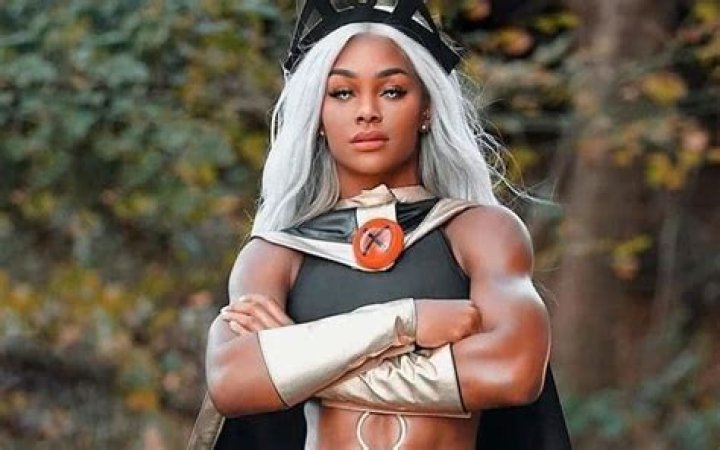Jade Cargill Storm Cosplay Cropped