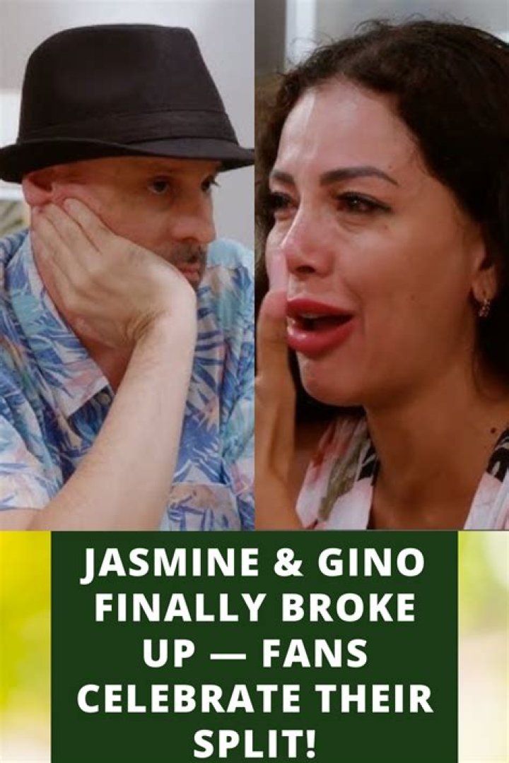 Jasmine & Gino Finally Broke Up &mdash; Fans Celebrate Their Split TLC NEWS