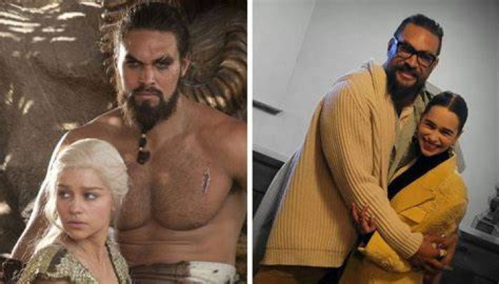 Jason Momoa and Emilia Clarke have 'Game of Thrones' reunion