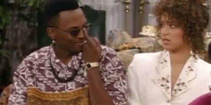 Jazz Townes and Hilary Banks in The Fresh Prince of Bel Air