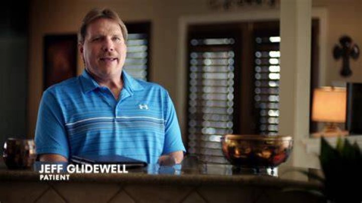 Jeff Glidewell was left with a sponge lodged in his throat. 