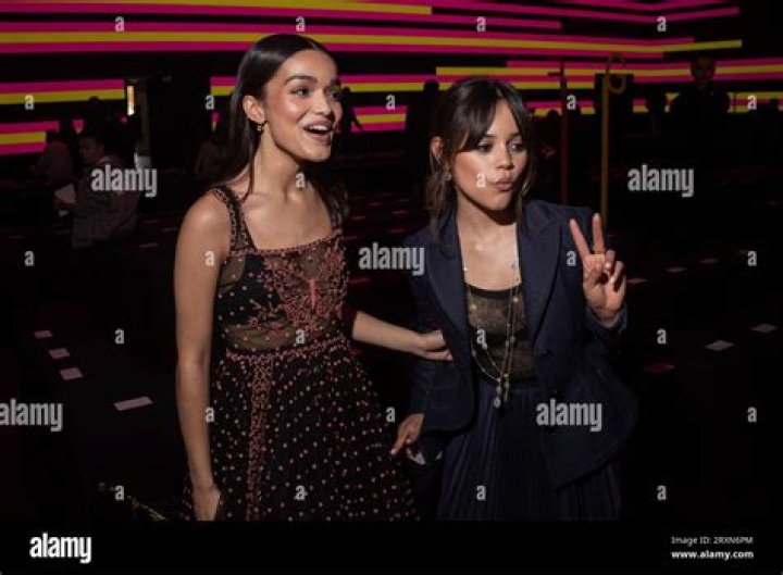 Jenna Ortega as Rachel Zegler in Actors and Actress Collaboration I want to Create