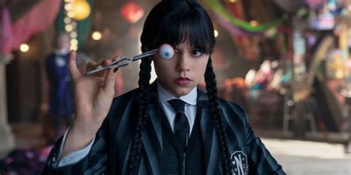 Jenna Ortega as Wednesday Addams in Wednesday episode 4 at Nevermore Academy