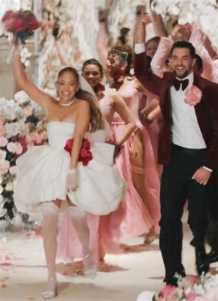Jennifer Lopez Wears Racy Wedding Gown in New Music Video