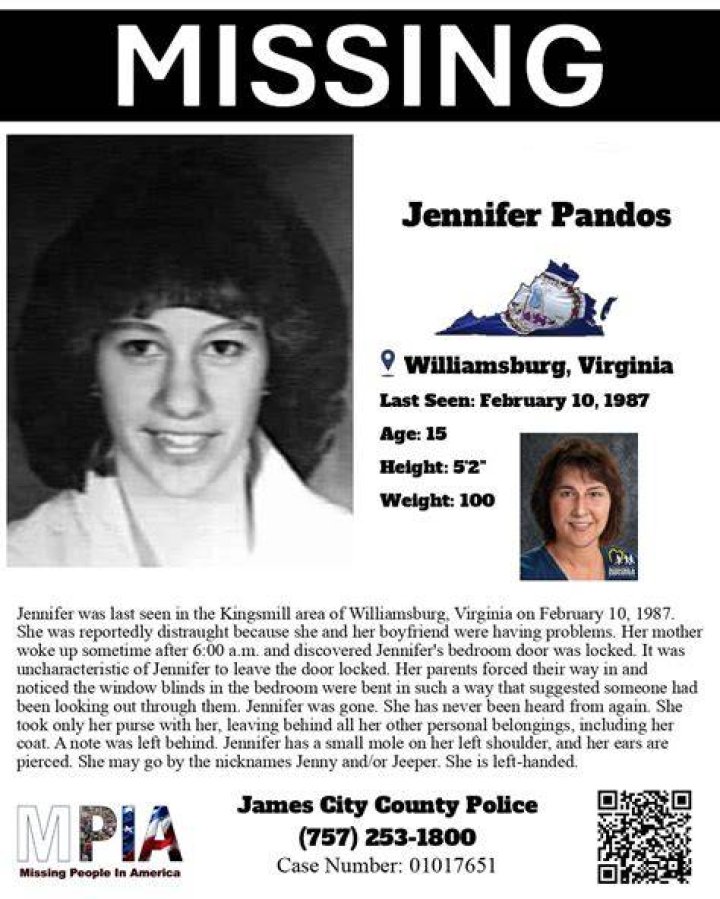 Jennifer Pandos Death News Is She Dead Or Alive Missing Girl