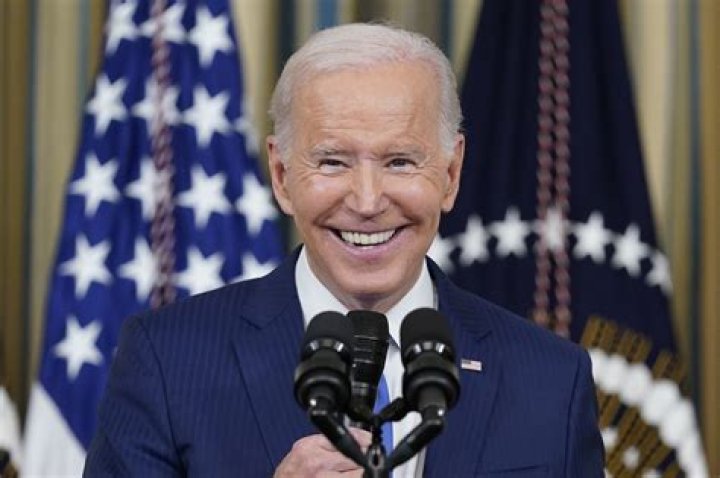 Joe Biden smiling 