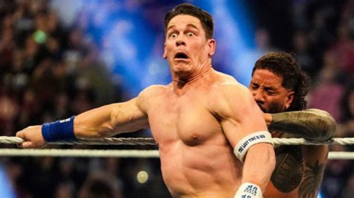 John Cena getting his Pectoral Muscle checked