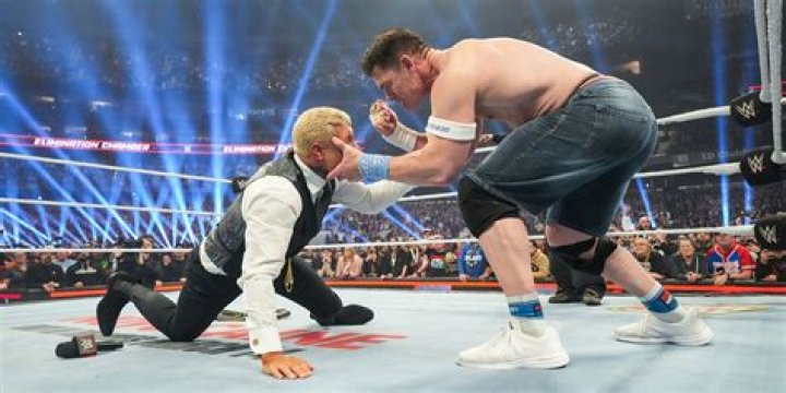 John Cena in disguise looking surprise