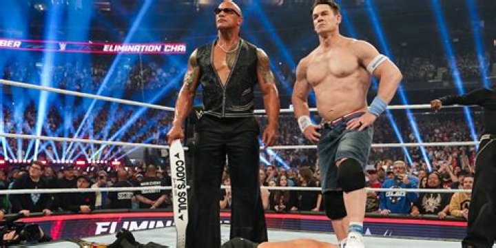 John Cena on a motercycle