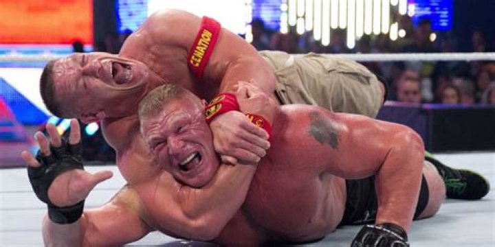 John Cena v Brock Lesnar Extreme Rules 2012 Cropped