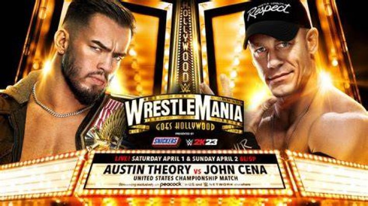 John Cena Vs Austin Theory WrestleMania 39