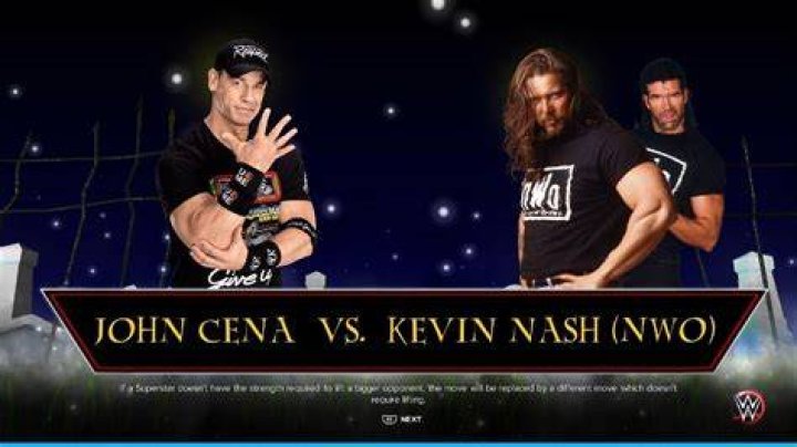 John Cena vs Kevin Nash