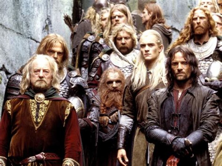 Johnathan Rhy-Davies in Lord of the Rings